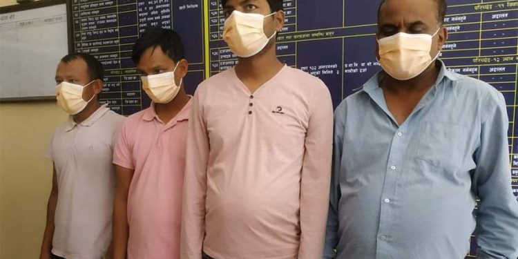तेल चोरी गरेको आरोपमा बारामा ४ जना पक्राउ