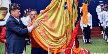 प्रहरी महानिरीक्षक धिरज प्रताप सिंहबाट बडा दसैं मौलो पूजा सम्पन्न