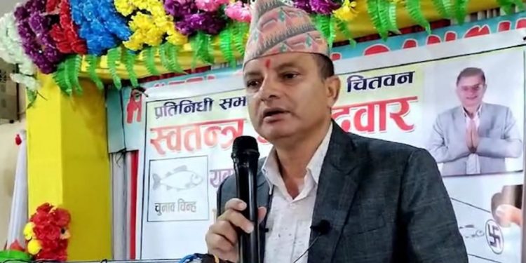 एमालेले साथ दिएपनि पार्टी प्रवेश गर्दैन : दिनेश कोइराला