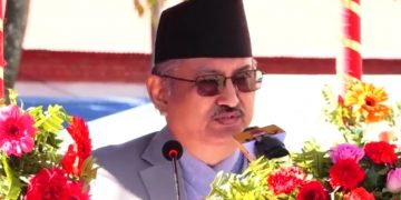 नेपाल प्रहरी र सशस्त्र प्रहरीको पेन्सन अवधि घटाउन सरकार सकारात्मक छ : गृहमन्त्री खाँण