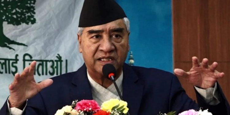 नेता सुनकलाई प्रधानमन्त्री देउवाले दिए बधाई