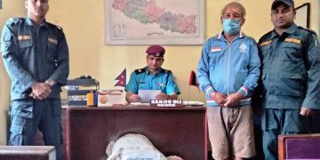 २५ किलो गाजा सहित एक जना पक्राउ
