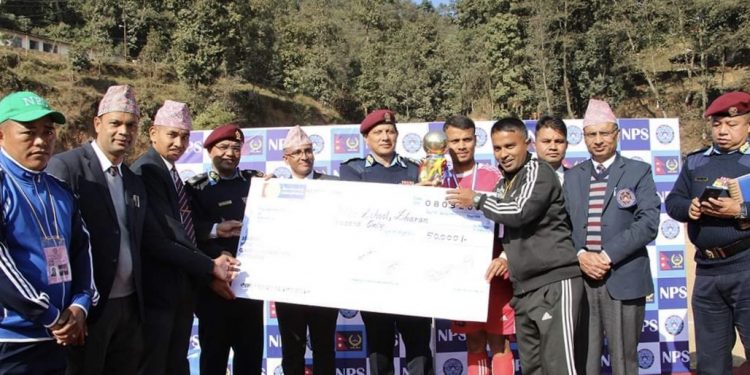 २८ औँ आईजिपी फुटबल रनिङ्ग ट्रफी प्रतियोगिता सम्पन्न