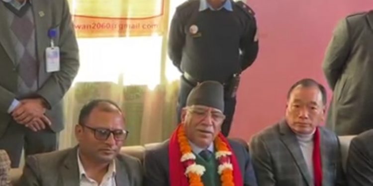 प्रधानमन्त्रीका लागि सबै चिज दाउमा लगाउँदिन : अध्यक्ष प्रचण्ड