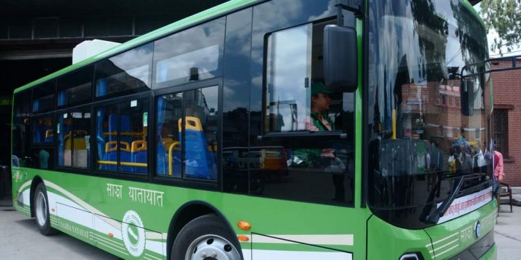 साझाका बिजुली बस नचली थन्किए