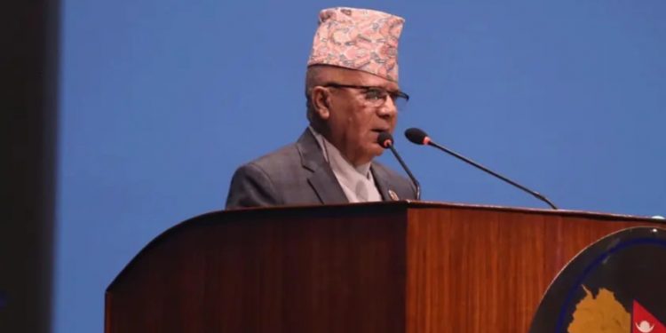 संविधानको रक्षा अहिलेको प्राथमिकता : अध्यक्ष नेपाल