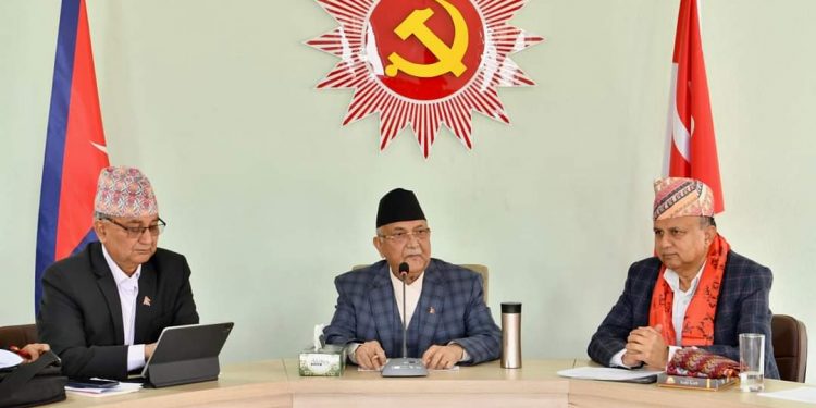 नेकपा एमाले सचिवालय बैठक सुरु