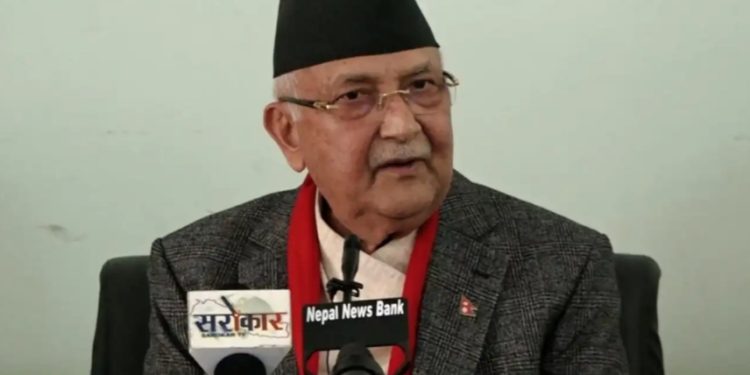 केपी ओलीले गरे प्रधानमन्त्री प्रचण्डको तुलना जंगबहादुरसँग