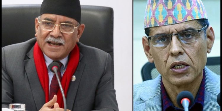 प्रधानमन्त्री दाहाल र गृह सचीव सिंहले बुझे सुराकी रकम