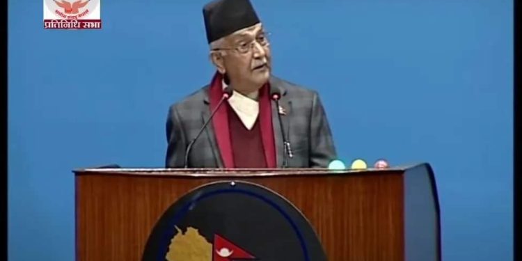 अध्यक्ष ओलीलाई लागेको ‘भ्रष्टाचारको आरोप’ संसदको रेकर्डबाट हटाइयो
