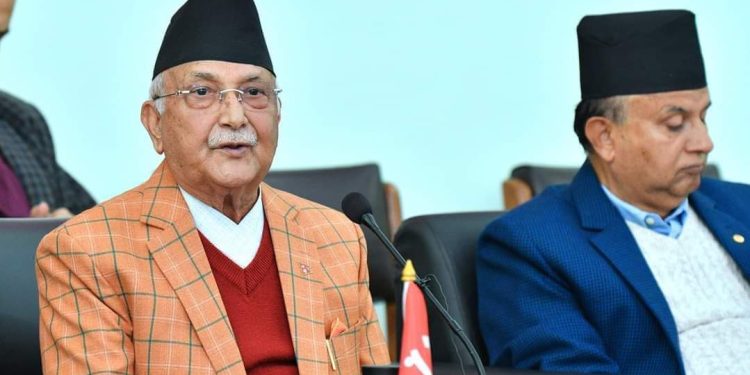 प्रतिगमनका लागि अनकूल वातावरण सरकारले नै बनायो, अब सत्ता छोड्नुपर्छ : अध्यक्ष ओली