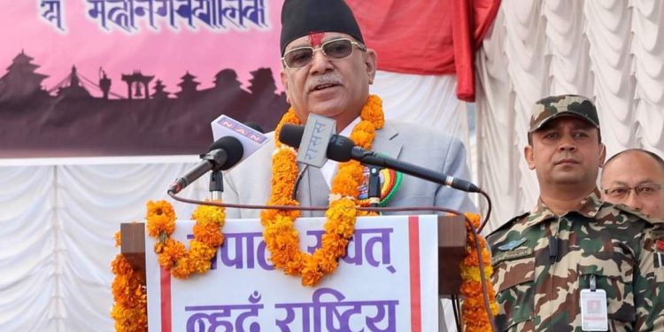 ‘ऐतिहासिक निर्णय’ गरेकाेमा प्रधानमन्त्री प्रचण्ड सम्मानित