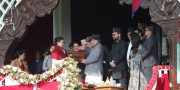 काठमाडौँ महानगरद्वारा डा. सन्दुक रुइतलगायतलाई सम्मान