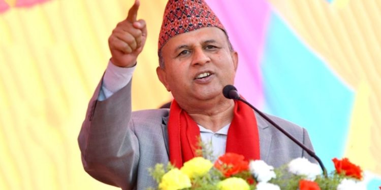 गोरखा पुगेर प्रधानमन्त्री प्रचण्डमाथि खनिए शंकर पोख्रेल, गोरखालीका लागि लज्जाजनक काम गरेको आरोप