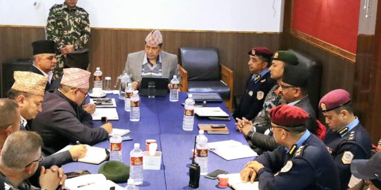 लागूऔषध कारोबारीलाई कारबाही गर्न गृहमन्त्री श्रेष्ठको निर्देशन