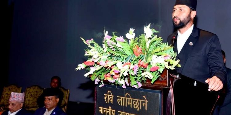 कानुनले निर्दिष्ट गरेको काम गर्न आदेश पर्खिनु पर्दैन : गृहमन्त्री लामिछाने