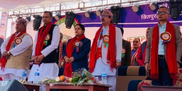 मुख्यमन्त्री सरोज यादवद्वारा जीतपुरसिमरा महोत्सवको उद्घाटन