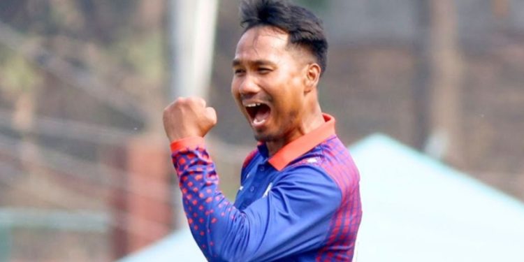 नेपाललाई आठौं सफलता, राजवंशीले लिए दोस्रो विकेट