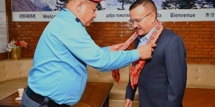 प्रहरी महानिरीक्षक कुँवर हेड अफ एनसिबी कन्फरेन्समा सहभागी हुन फ्रान्स प्रस्थान
