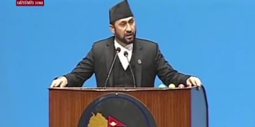 गृहमन्त्री लामिछानेको गगनलक्षित अभिव्यक्तिः ‘देशको गोप्य सूचना विदेशीलाई बेच्ने एजेण्टलाई पनि संसद बाहिर पठाऊँ’