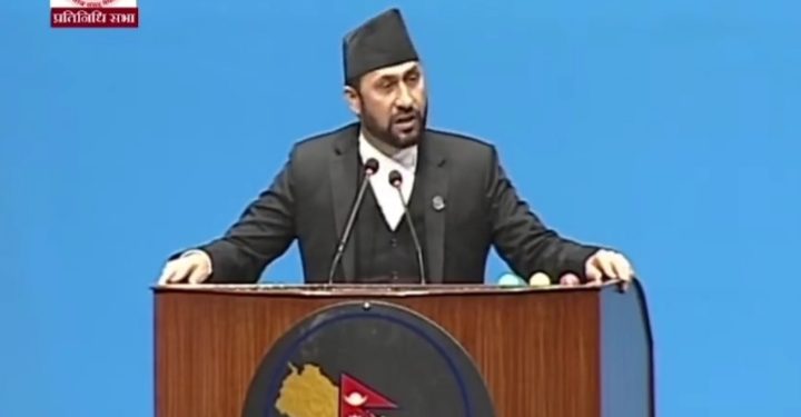 गृहमन्त्री लामिछानेको गगनलक्षित अभिव्यक्तिः ‘देशको गोप्य सूचना विदेशीलाई बेच्ने एजेण्टलाई पनि संसद बाहिर पठाऊँ’