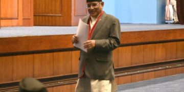 प्रधानमन्त्री प्रचण्डले आज विश्वासको मत लिँदै