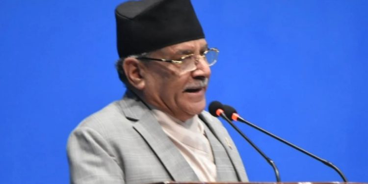 कांग्रेसको अवरोधका बावजुद सदनमा विश्वासको मत माग्दै