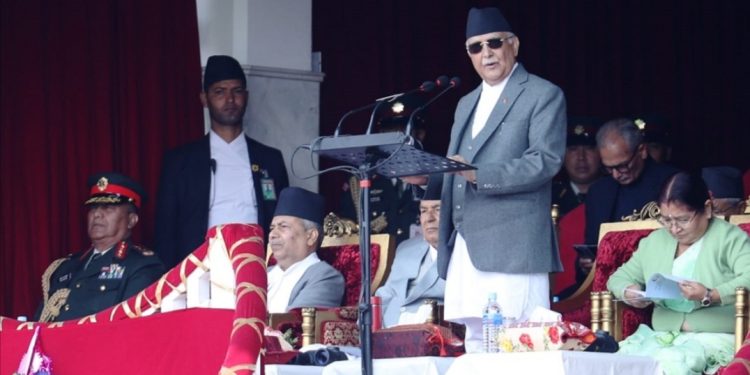 असमानता, गरिबी र भ्रष्टाचारलाई चिरेर सरकार अघि बढ्छ : प्रधानमन्त्री ओली
