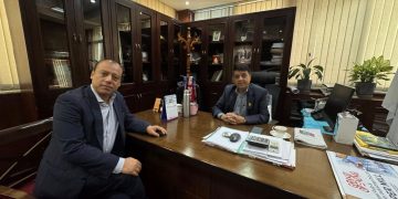 एनआरएन अध्यक्ष श्रेष्ठ र एफएनसीसीआई अध्यक्ष ढकालबीच ‘एनआरएन इन्भेस्टमेन्ट समिटबारे छलफल