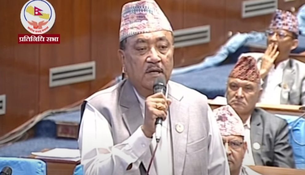 कुलिङ पिरियडबारे सभापति खतिवडाको राजीनामाले मात्र हुँदैन : सांसद प्रधान